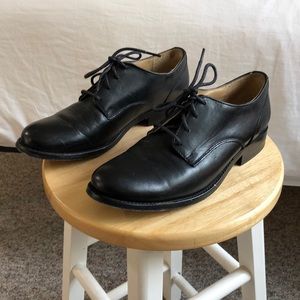 Black Frye Oxfords